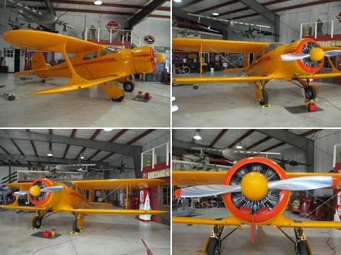 ONLINE AIRCRAFT AUCTION - 1944 Beechcraft D-17S Staggerwing Flying Aircraft
