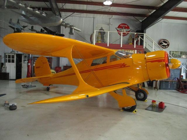 Header image 1 for ONLINE AIRCRAFT AUCTION - 1944 Beechcraft D-17S Staggerwing Flying Aircraft