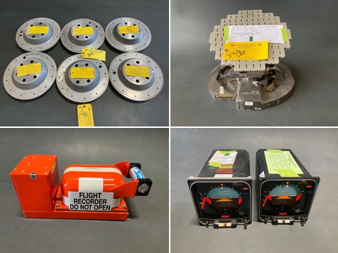 TWO DAY ONLINE AVIATION AUCTION - Elliott, Airmark International & CheckSix Inventory