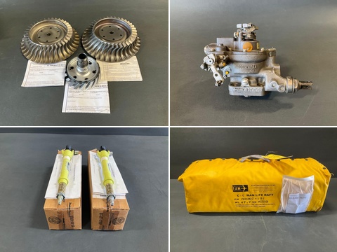 ONLINE AVIATION AUCTION - DHC-6 Twin Otter, Beechcraft, PT6A & Avionics Inv.