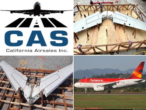 ONLINE AVIATION AUCTION - Airbus A318-122 Horizontal Stabilizers